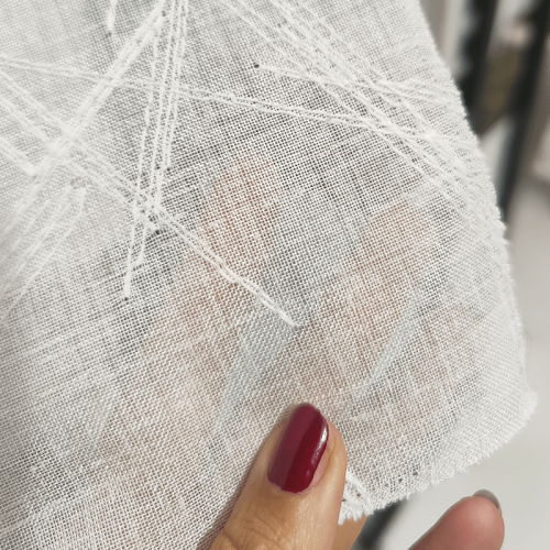 visillo cortinas transparente