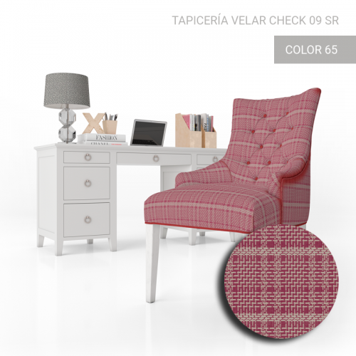 sofas y sillones tapizados cuadros rojos