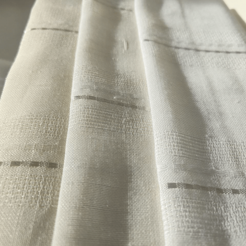 Visillo Abba · Rayas · Lino · 3 Colores
