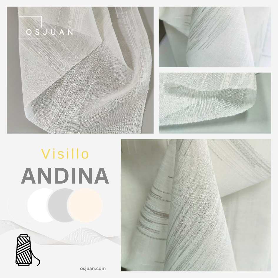 modelo andina visillo tejido confeccion cortina
